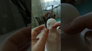 Дед Мороз из ваты. Мастер-класс. Часть 2 (Лицо из ваты)