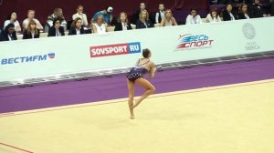 Мелитина Станюта, булавы, Беларусь. Гран-При 2016, Москва.