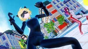 【MMD Miraculous】Gentleman - PSY (Ladybug and Friends)【60fps】