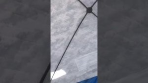 ПАЛАТКА утеплённая 3601 прямоугольная (цвет пиксель-зима)360*180*210 честный обзор. Улов.