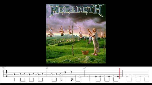 Megadeth - Family Tree (Bass Backing Track w/ Bass Tabs) смотреть онлайн