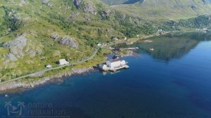 FLYING OVER NORWAY (Remastered) 4K Ambient Nature Relaxation Drone Film + Music for Stress Relief