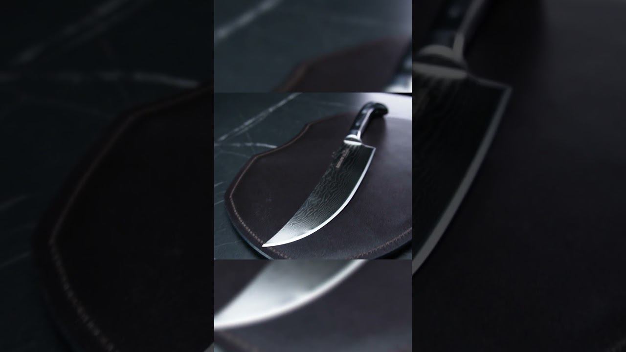 УЗБЕКСКИЙ ПЧАК от SAMURA Нож пчак из ДАМАССКОЙ стали смотреть онлайн