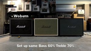 Marshall Woburn - Woburn 2 - Woburn 3 How are the sounds different?