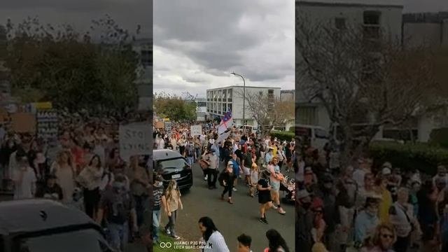 Auckland, New Zealand - Protest 30/10/2021 - Okland, Novi Zeland - Окленд, Новая Зеландия - протест