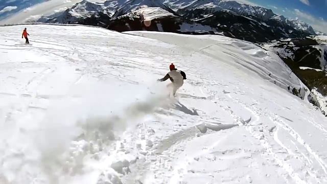 Snowboarding in Zillertal Arena, Gerlos, Austria 2013 смотреть онлайн
