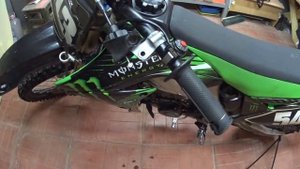 Обзор и установка рычагов сцепления и тормоза на Kawasaki KX250F