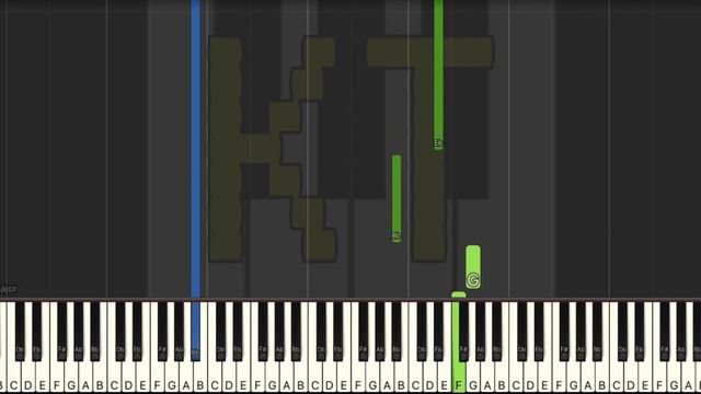 Infinite Amethyst [Minecraft] by Lena Raine - Medium Mode [Piano Tutorial] (Synthesia) смотреть онлайн
