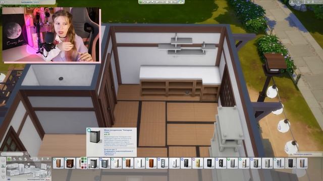 Дом по арту НЕЙРОСЕТИ  Строительство Sims 4