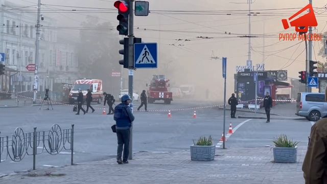 Киев атаковали дронами-камикадзе