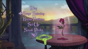 DVD - меню :Beauty and the Beast (Красавица и Чудовище)(1991)