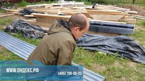 Прозрачный шифер: строим навес