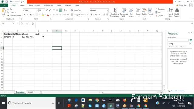 Selenium WebDriver | Data-driven testing with Excel using Apache POI смотреть онлайн