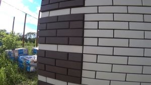 КАК не КРУТИ ,НО ЭТО ПРИДЕТСЯ СДЕЛАТЬ!Кладка угла с выступающими ВСТАВКАМИ из кирпича!