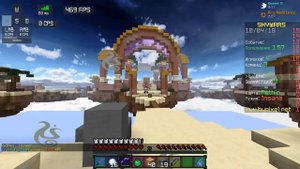 УРОКИ ПВП НА СКАЙВАРСЕ #1 | КАК ОТКИДЫВАТЬ ДАЛЬШЕ? [Hypixel Sky Wars Minecraft Mini-Game]