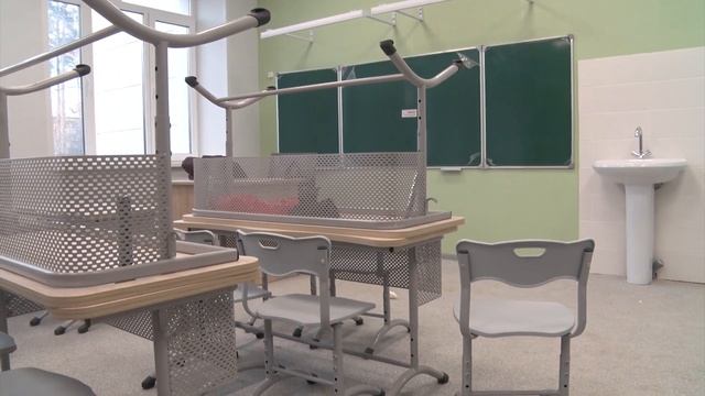 Долгожданный ремонт Ликино-Дулевской школы №4 имени Перегудова подходит к концу. смотреть онлайн