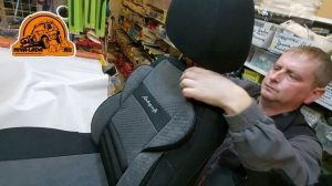 Получехлы на передние стандартные сиденья НИВА
