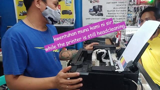 REPLACING EPSON PRINTER HEAD смотреть онлайн