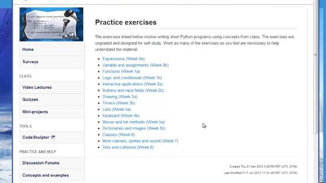 Coursera Course Review   Intro to Interactive Python