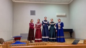 Казачья песня "Ты воспой в саду, соловейко"