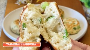 Мягкие, пышные, воздушные оладьи на кефире с зеленым луком. Рецепт Натальи Горбачевой