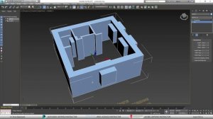 Основы 3ds max: ProBoolean - вырезание оконных и дверных проёмов и их редактирование.