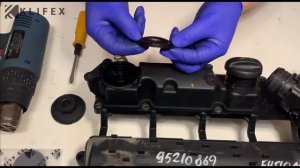 Замена мембраны впускного коллектора Ford, Peugeot, Citroen, Mazda 2_Demio 1.4 TDCI 1508414