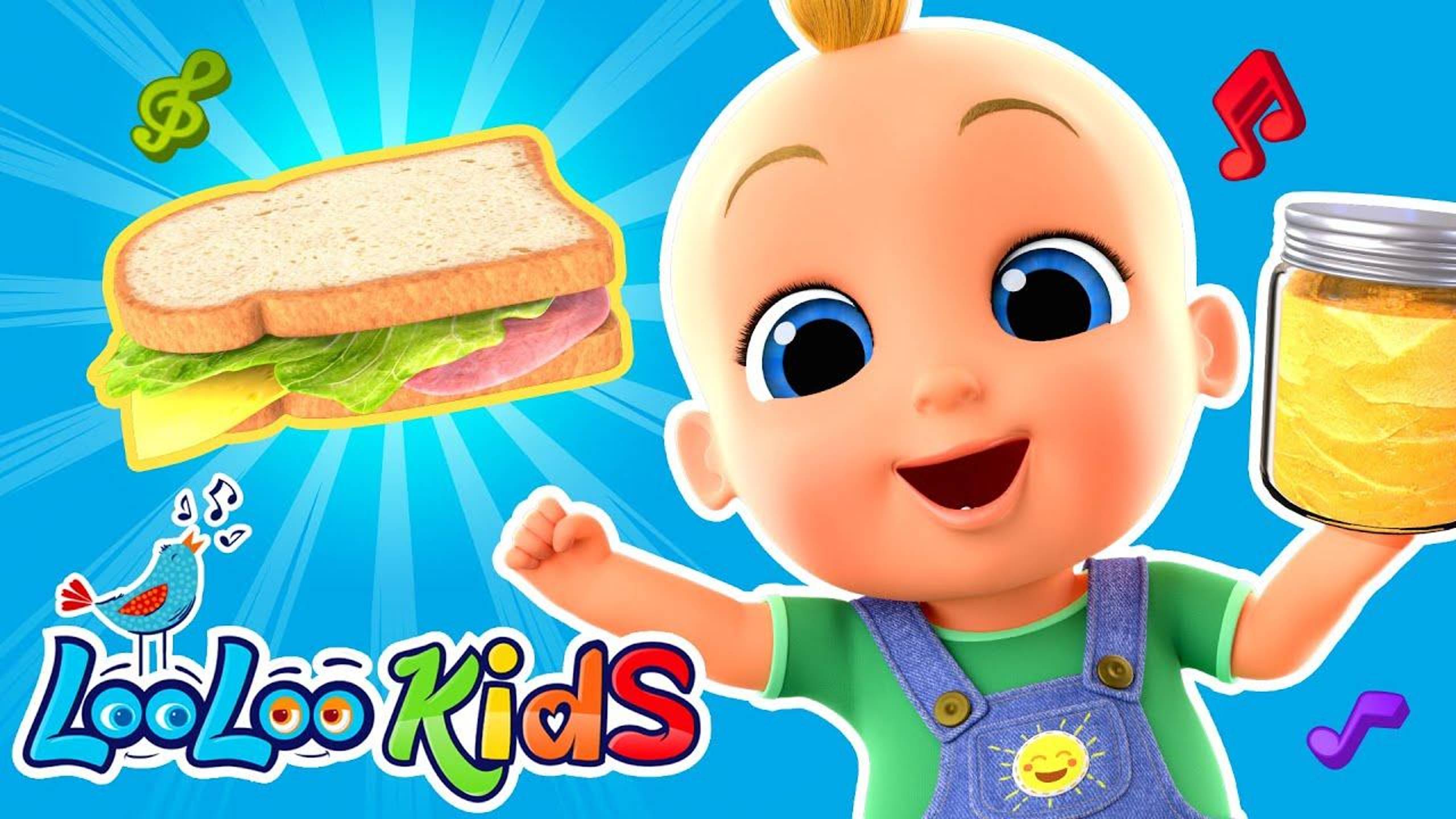 Джонни и Друзья | Johny and Friends | Сделаем сэндвич | Lets Make a Sandwich | LooLoo Kids