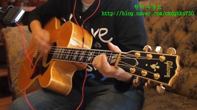 97 Gibson EC 30 BKE Factory Strum,깁슨EC30BKE스트럼/원미사운드 смотреть онлайн