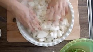 Квашенная редька (кактуги).