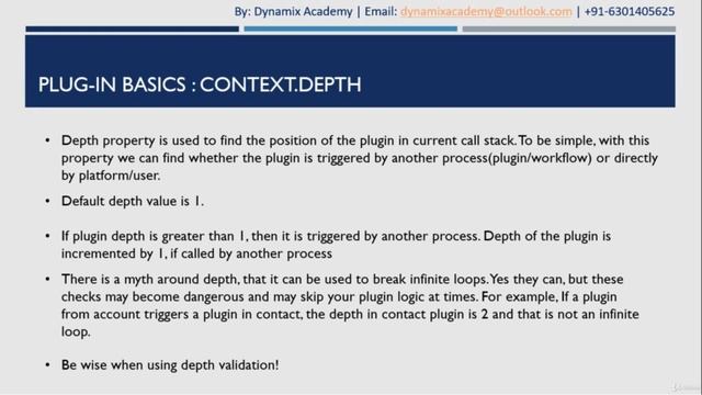 Dynamics 365 CRM Plugin basics | IPlugin.Execute | IServiceProvider | Depth | Target - Explained