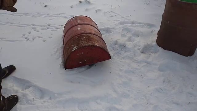 Бюджетная зимняя поилка для животных