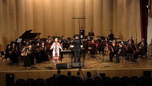 Кубанская шуточная песня "Как служил я у пана", солистка Екатерина Киселева (вокал)