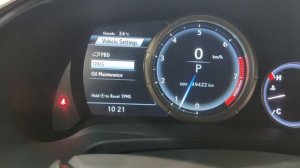 How to reset Oil Maintenance Lexus RX 350 Model Years 2018,Lexus RX 350 2018 Maintenance Oil Reset,