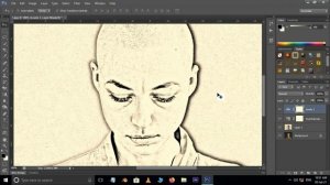 PENCIL SKETCH effect in Photoshop | Turn Your Photo into Sketch | 2 Minutes Photoshop Tutorial