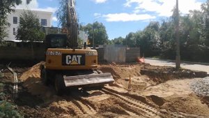 Экскаватор колесный Caterpillar M313D