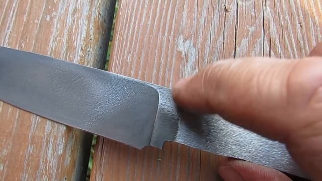 Клинок ШХ15 после травления №2 смотреть онлайн