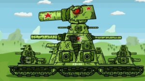 КВ-44 vs VK-44 - мультики про танки.