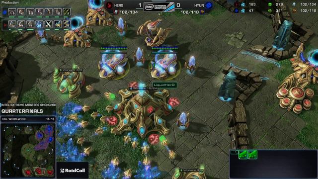 HerO vs. HyuN - Quarterfinal - IEM Shanghai - StarCraft 2 смотреть онлайн