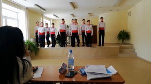 "Орлята учатся летать" Муз. А. Пахмутовой, сл. В. Добронравова