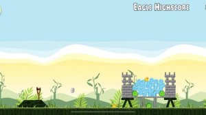 Angry Birds classic: Poached Eggs all levels with the Mighty Eagle