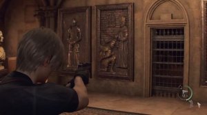 Resident evil 4 remake замок головоломка сокровищница