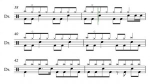 Come As You Are by Nirvana - Drum Score (Request #12)