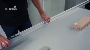 Новая система раздвижных дверей для шкафов купе TopLine L от Hettich  Сборка, монтаж, регулировка.