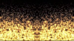 Футаж Золотые искры переход