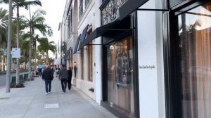 Прогулка по Родео Драйв / Беверли Хиллз / Лос Анджелес