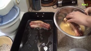 Свиные ребрышки в медово-апельсиновом соусе
