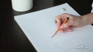 Основы рисунка. Построение цилиндра.