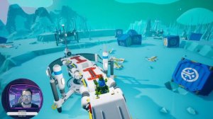 Astroneer. ЖД на Гласио 1