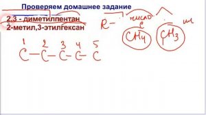 Составление формул органических соединений по названию
